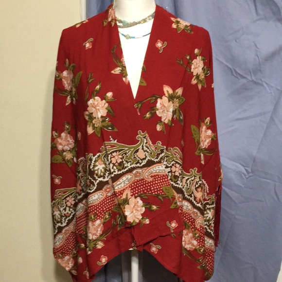 Cardigan 🎀 flower child Boho floral - Picture 3 of 8